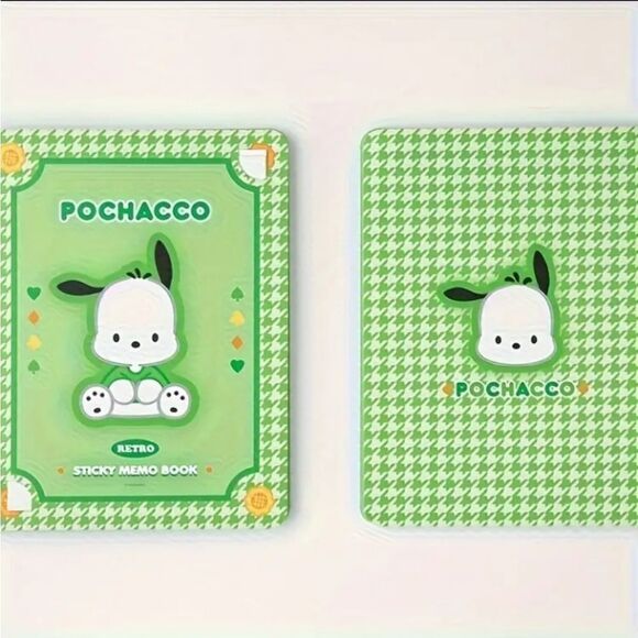 3 for $26 - Hello Kittys Pochacco Memo Book- Set of Sticky Notes - Picture 1 of 5